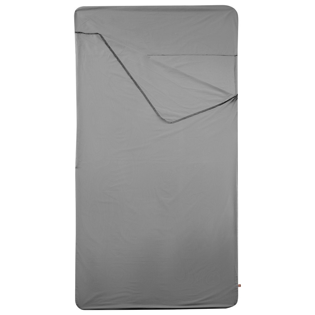 Ảnh Tấm lót túi ngủ cơ bản bằng polyester xám DECATHLON quechua mã 8584366 1