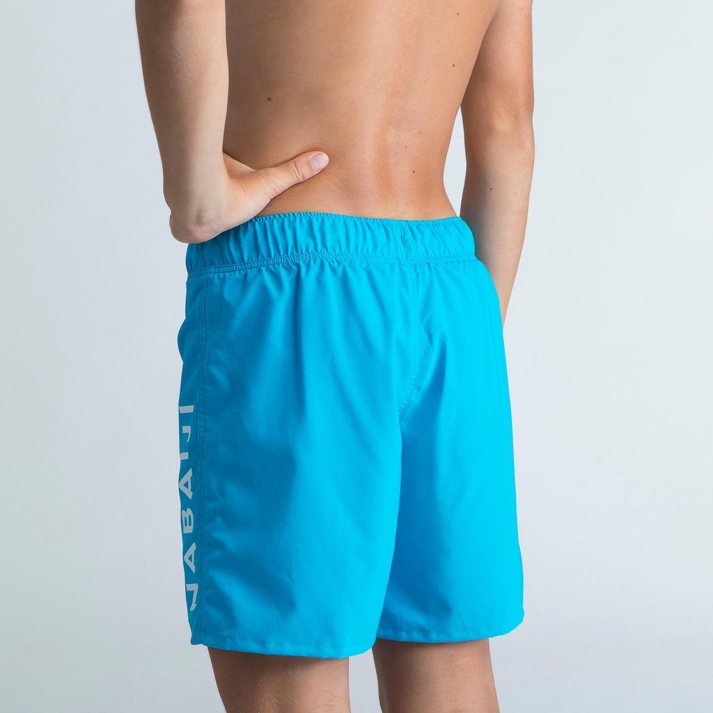 Ảnh Quần short bơi cơ bản 100 cho bé trai xanh dương DECATHLON NABAIJI mã 8669408 2