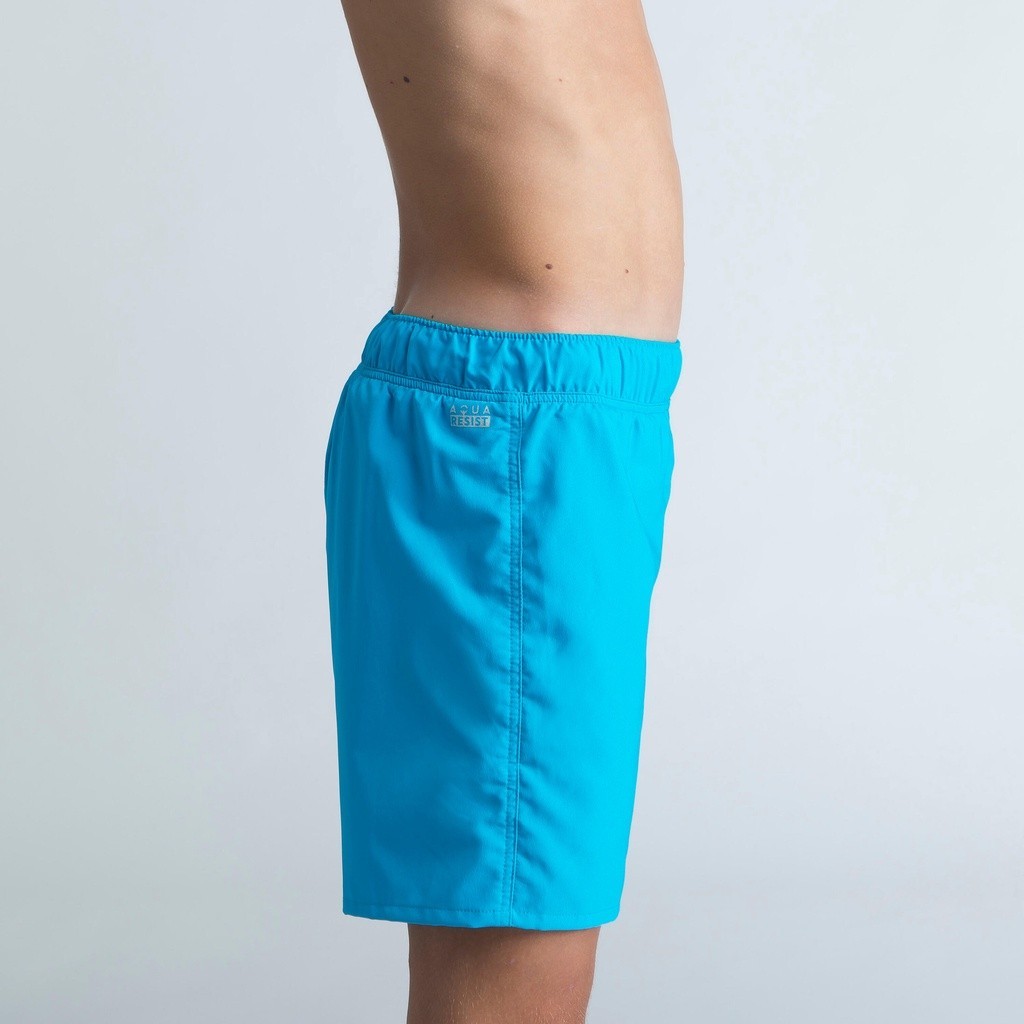 Ảnh Quần short bơi cơ bản 100 cho bé trai xanh dương DECATHLON NABAIJI mã 8669408 1