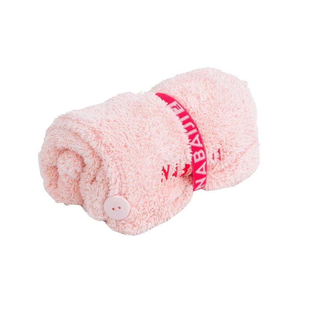 Ảnh Khăn lau tóc sợi microfibre khô nhanh hồng nhạt DECATHLON NABAIJI mã 8579249 2