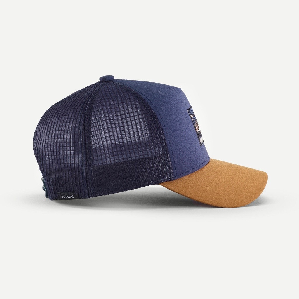 Ảnh Mũ lưỡi trai travel 500 trucker xanh dương đậm DECATHLON forclaz mã 8788360 2