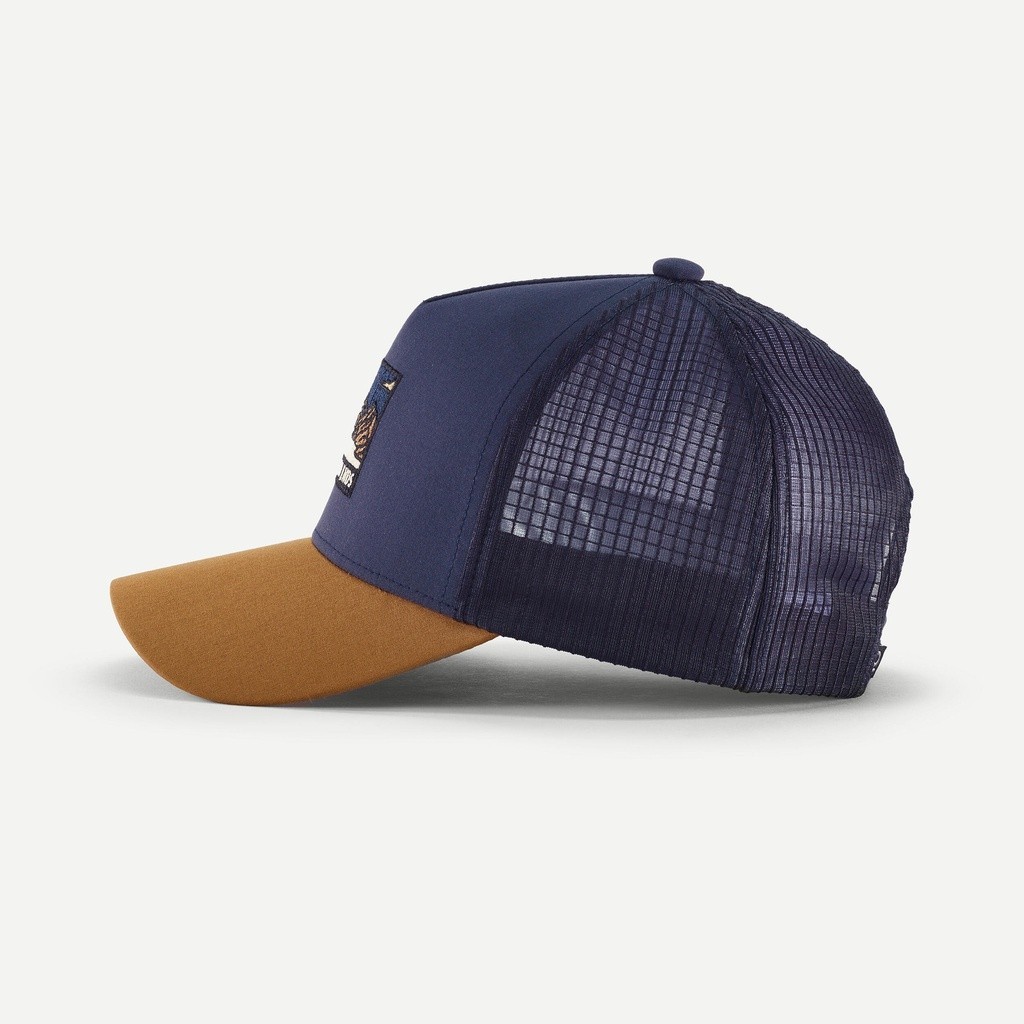 Ảnh Mũ lưỡi trai travel 500 trucker xanh dương đậm DECATHLON forclaz mã 8788360 4