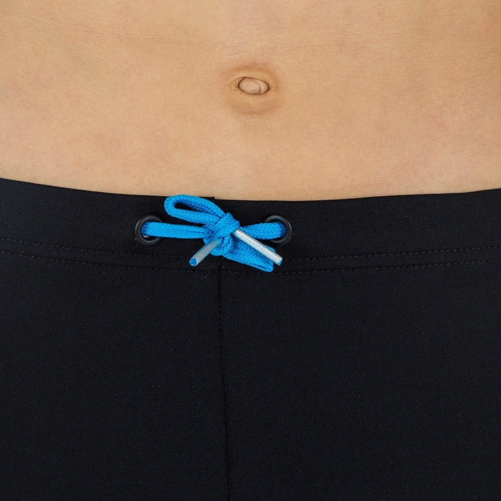 Ảnh Quần bơi boxer 100 plus cho bé trai đen DECATHLON NABAIJI mã 8578825 4