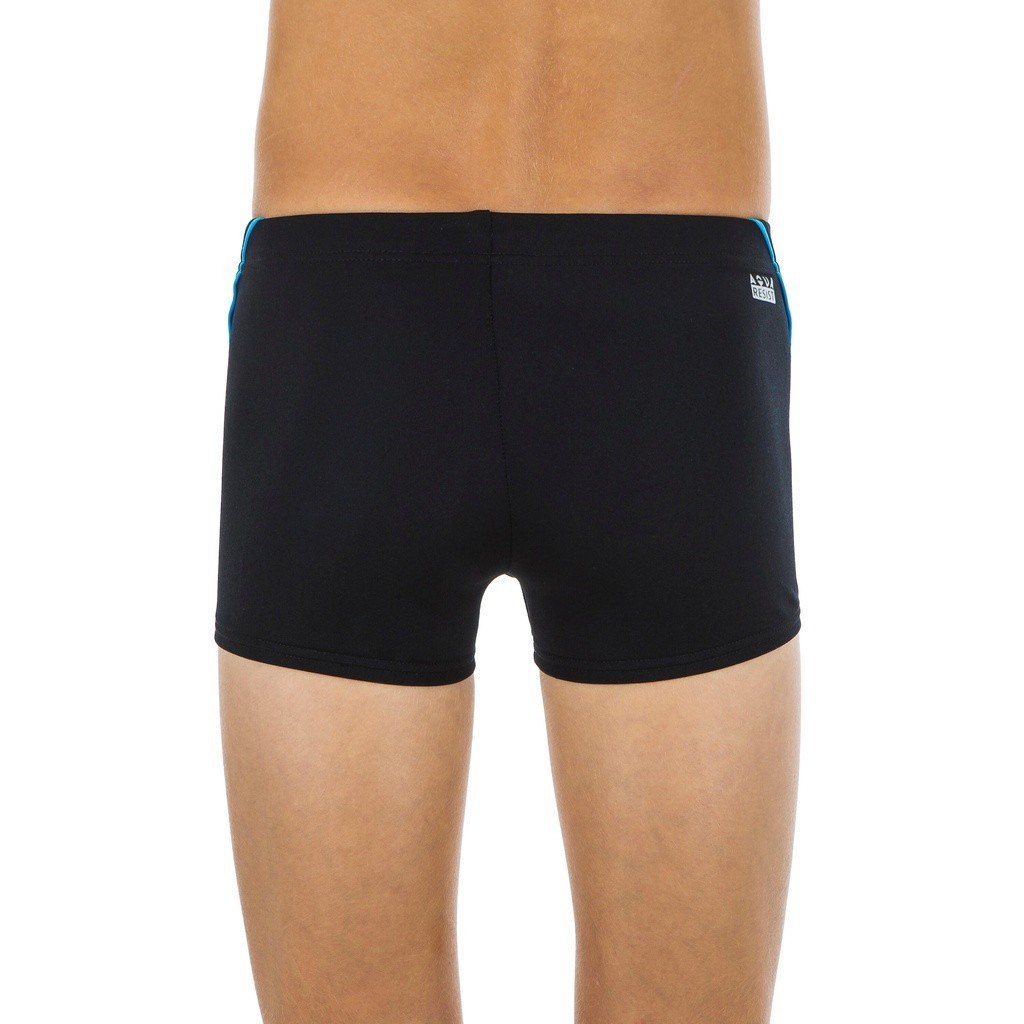 Ảnh Quần bơi boxer 100 plus cho bé trai đen DECATHLON NABAIJI mã 8578825 3