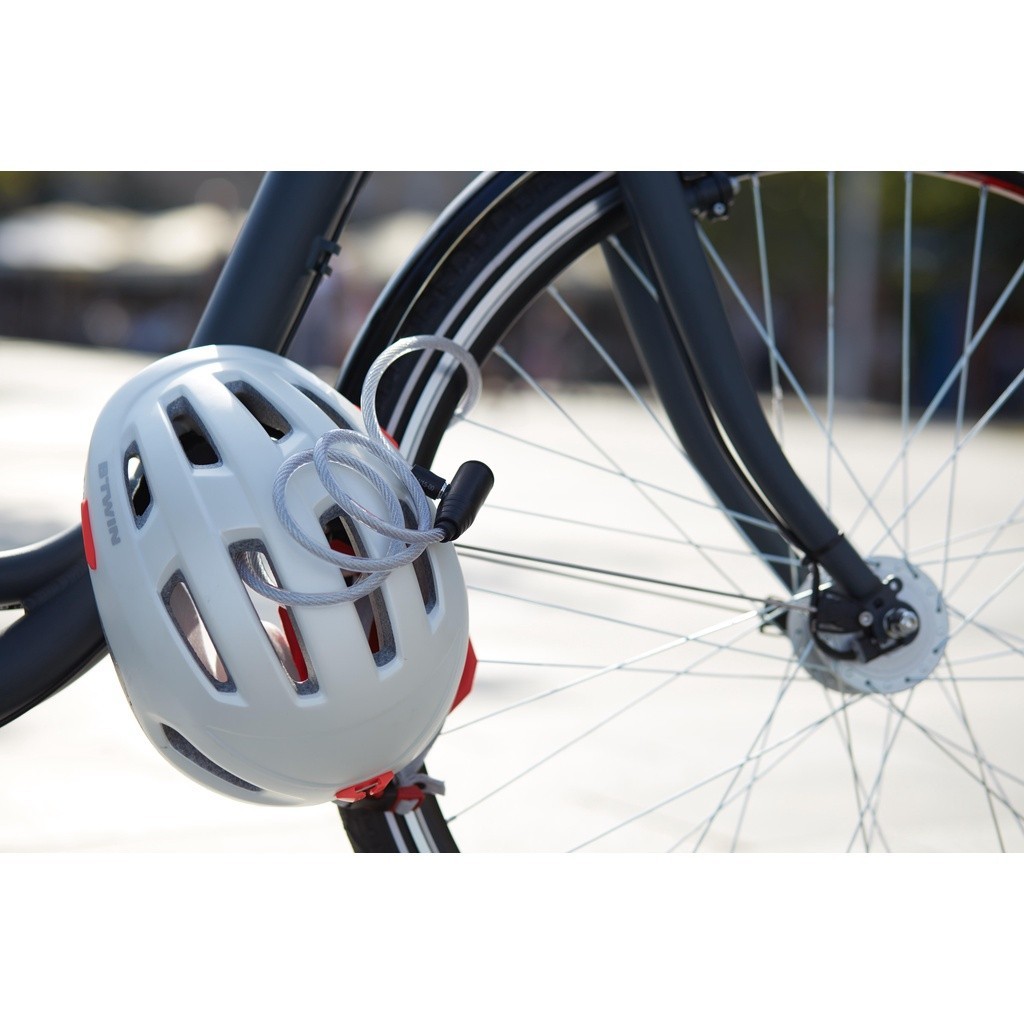 Ảnh Khóa xe bảo vệ phụ kiện xám DECATHLON elops mã 8303580 3