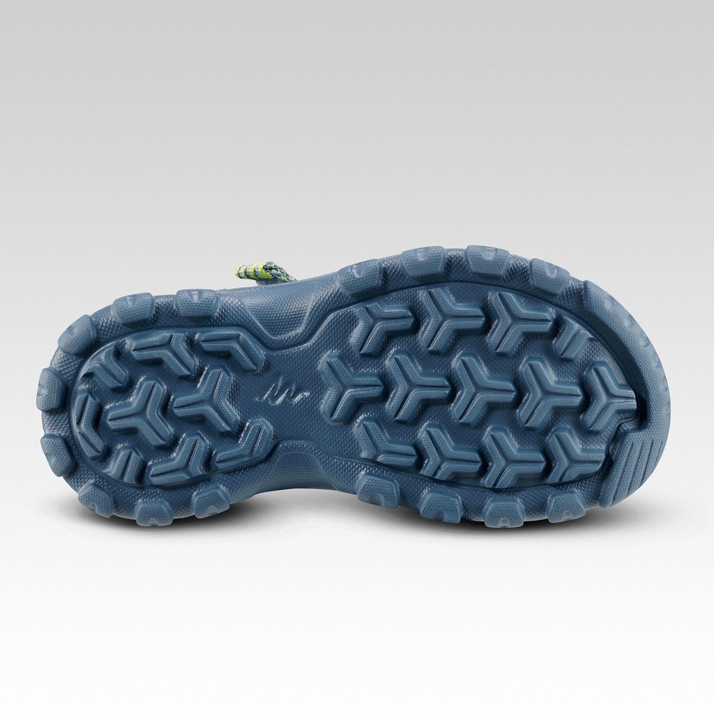 Ảnh Giày sandal leo núi dã ngoại mh100 cho trẻ em màu xanh nỏn chuối DECATHLON quechua mã 8595700 3