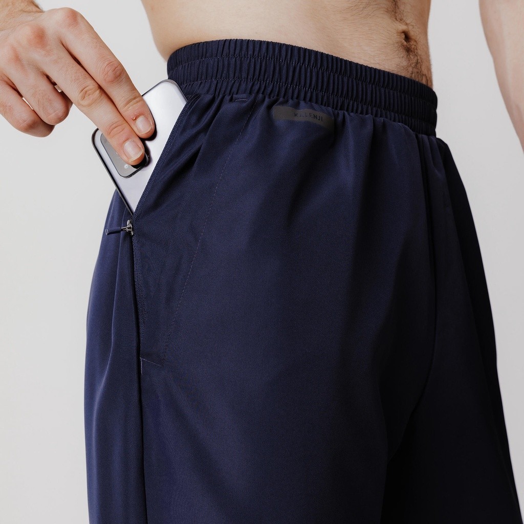 Ảnh Quần dài chạy bộ thoáng khí run dry 100 cho nam xanh navy DECATHLON kalenji mã 8772979 4