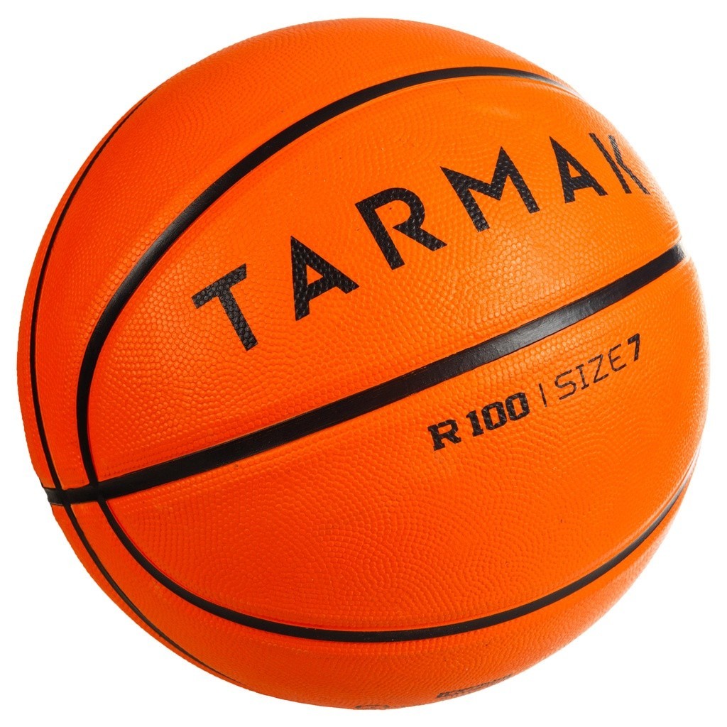 Ảnh Quả bóng rổ bền r100 cỡ 7 cho người lớn cam hoàn hảo cho người mới tập DECATHLON tarmak mã 8547127 3