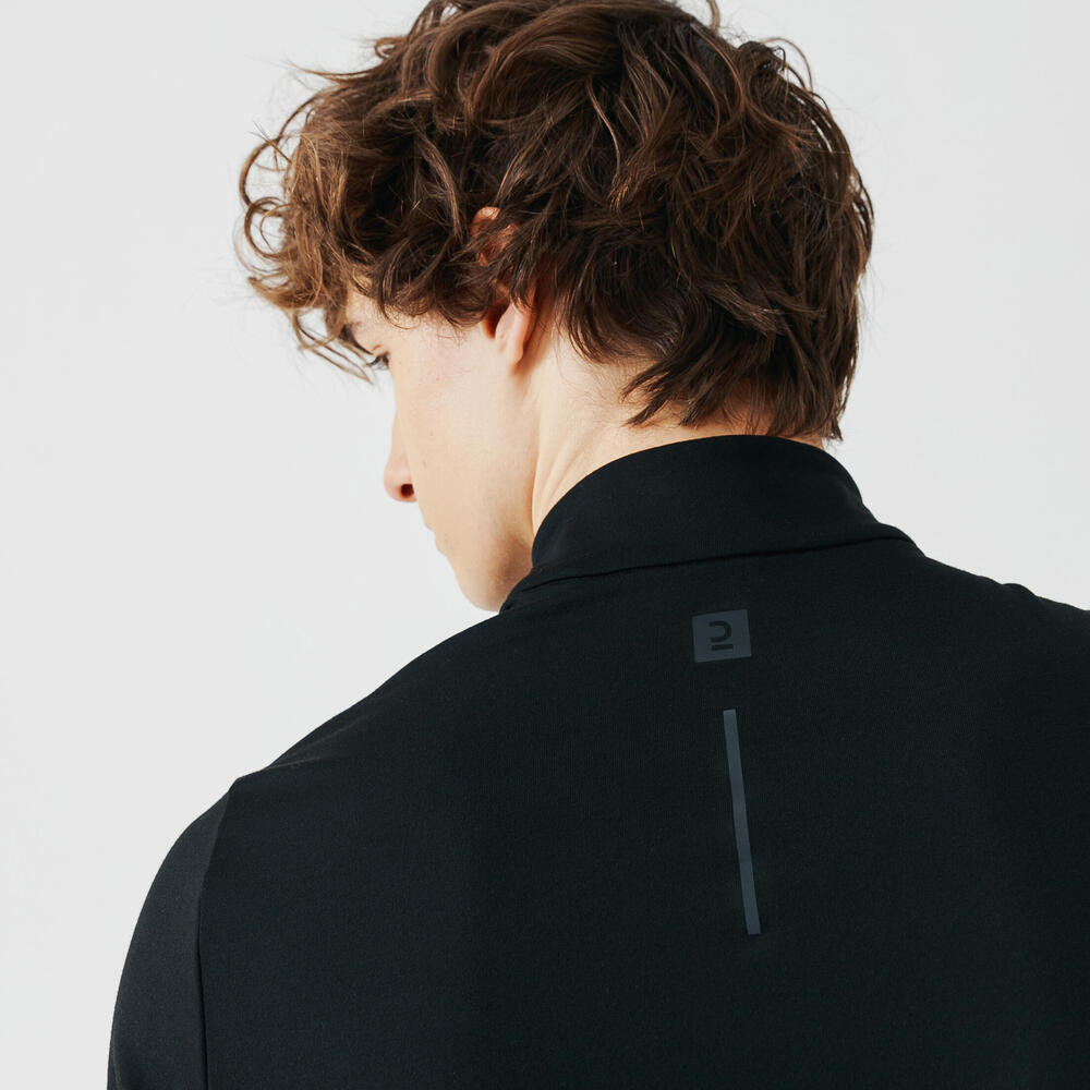 Ảnh Áo dài tay chạy bộ giữ ấm Run Warm cho nam Đen DECATHLON KALENJI mã 8487923 4