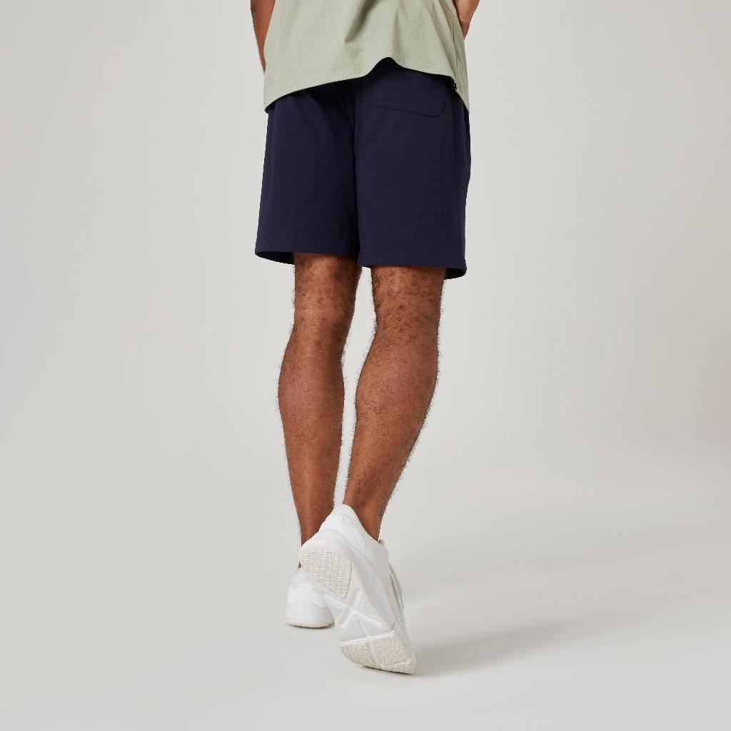 Ảnh Quần short tập fitness cotton Essential cho nam DECATHLON Domyos 2