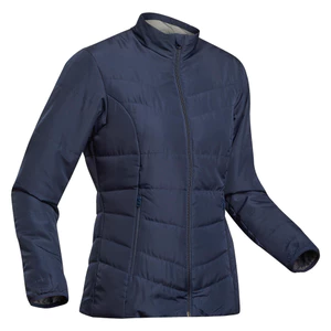 Áo khoác trekking có đệm lót trek 50 cho nữ xanh navy DECATHLON forclaz mã 8357148