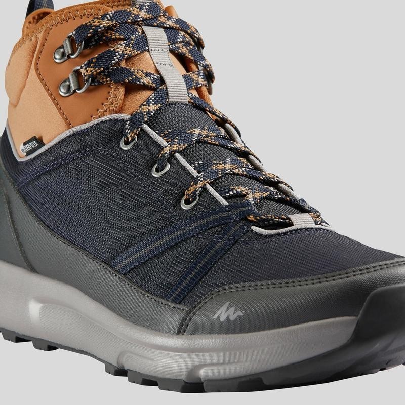 Ảnh Giày leo núi dã ngoại chống thấm nước nh150 cho nam DECATHLON quechua đi bộ vùng đồng bằng 4