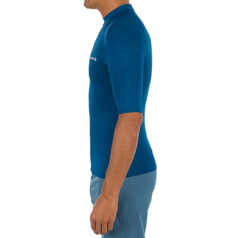 Ảnh Áo thun ngắn tay chơi lướt sóng chống tia cực tím 100 cho nam xanh dương DECATHLON olaian mã 8485998 2