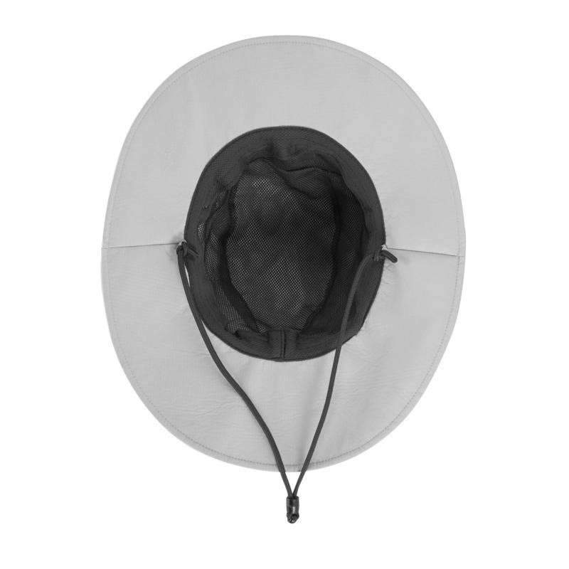 Ảnh Mũ nón rộng vành leo núi trekking trek 900 xám nhạt DECATHLON forclaz mã 8526271 4