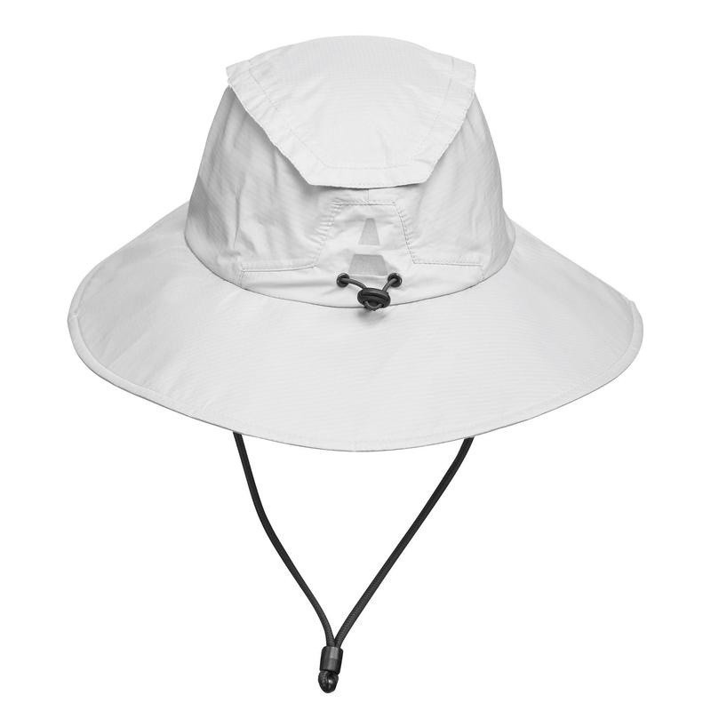 Ảnh Mũ nón rộng vành leo núi trekking trek 900 xám nhạt DECATHLON forclaz mã 8526271 2