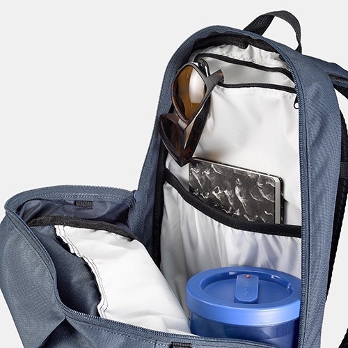 Ảnh Balô dã ngoại tiện dụng NH100 20 L Xanh xám DECATHLON QUECHUA mã 8583155 2