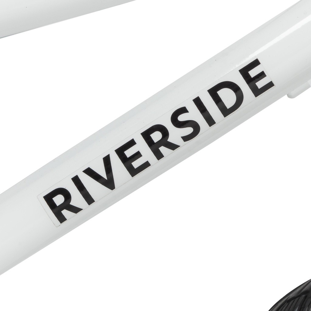 Ảnh Xe đạp hybrid riverside 900 20 inch cho trẻ em trắng DECATHLON mã 8733628 2