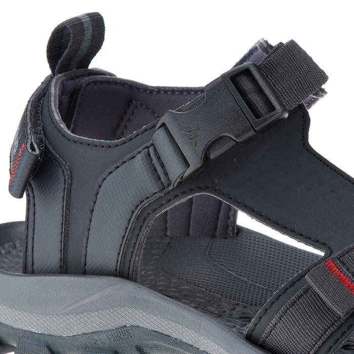 Ảnh Sandal leo núi dã ngoại arpenaz 100 cho nam đen DECATHLON quechua mã 8357753 4