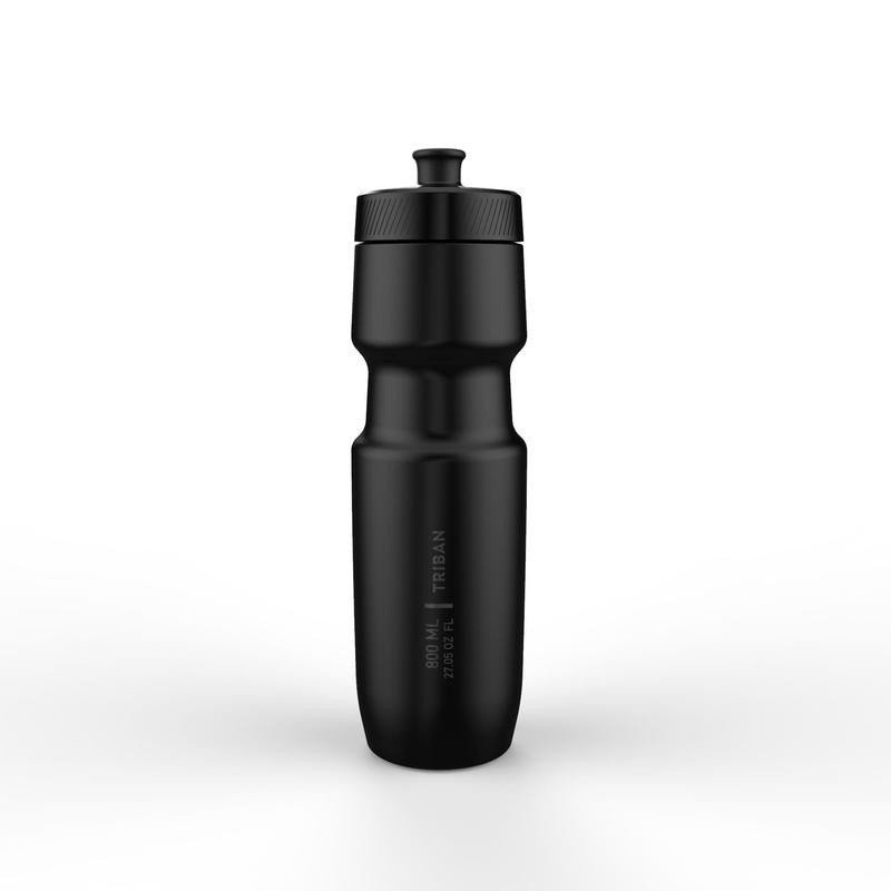 Ảnh Bình nước xe đạp 800ml đen DECATHLON triban mã 8487253 2