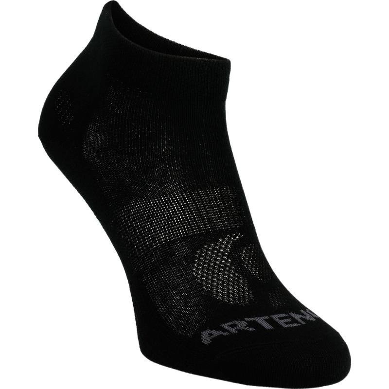 Ảnh Tất vớ thể thao cổ vừa rs 160 đen gói 3 đôi DECATHLON artengo mã 8395047 1
