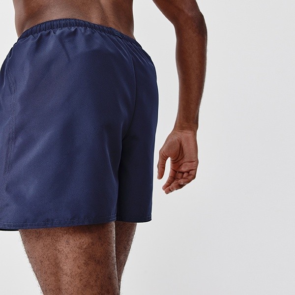 Ảnh Quần short chạy bộ thoáng khí KALENJI RUN DRY cho nam Xám navy DECATHLON KALENJI mã 8605806 3
