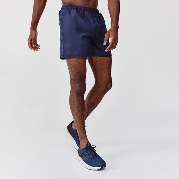 Ảnh Quần short chạy bộ thoáng khí KALENJI RUN DRY cho nam Xám navy DECATHLON KALENJI mã 8605806 4