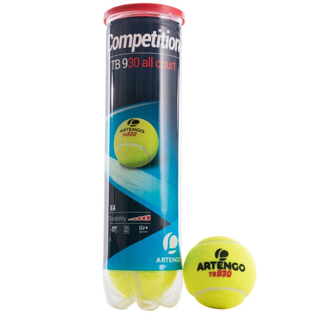 Ảnh Bóng tennis thi đấu artengo tb930 vàng DECATHLON artengo mã 8279042 2