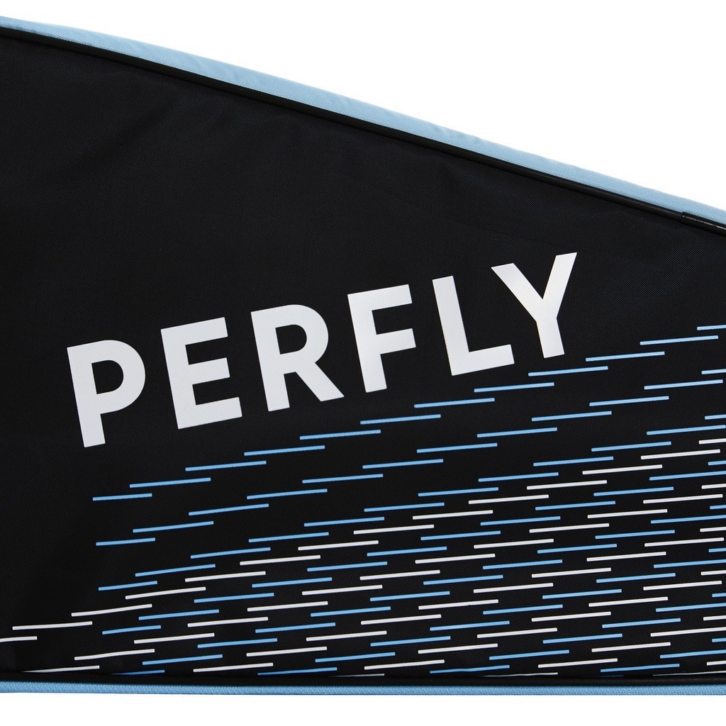 Ảnh Túi đựng vợt cầu lông 190 eco cho người lớn đen viền xanh DECATHLON perfly mã 8626394 2
