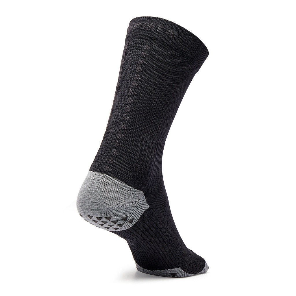 Ảnh Tất đá bóng chống trượt viralto mid cho người lớn đen DECATHLON kipsta mã 8618856 1