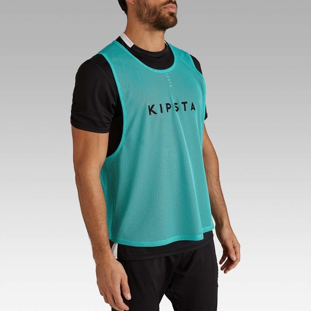 Ảnh Áo bib luyện tập cho người lớn ngọc lam DECATHLON kipsta mã 8526951 3