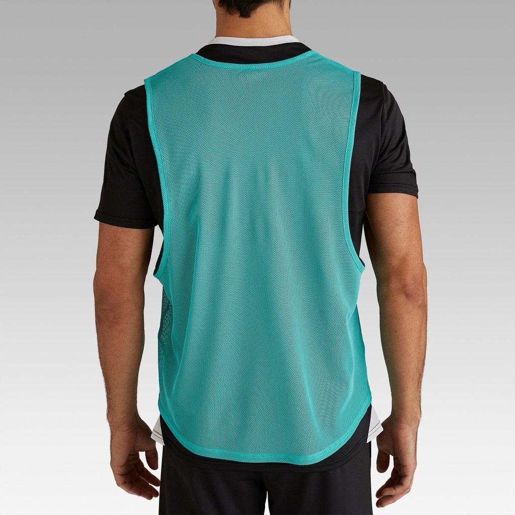 Ảnh Áo bib luyện tập cho người lớn ngọc lam DECATHLON kipsta mã 8526951 4