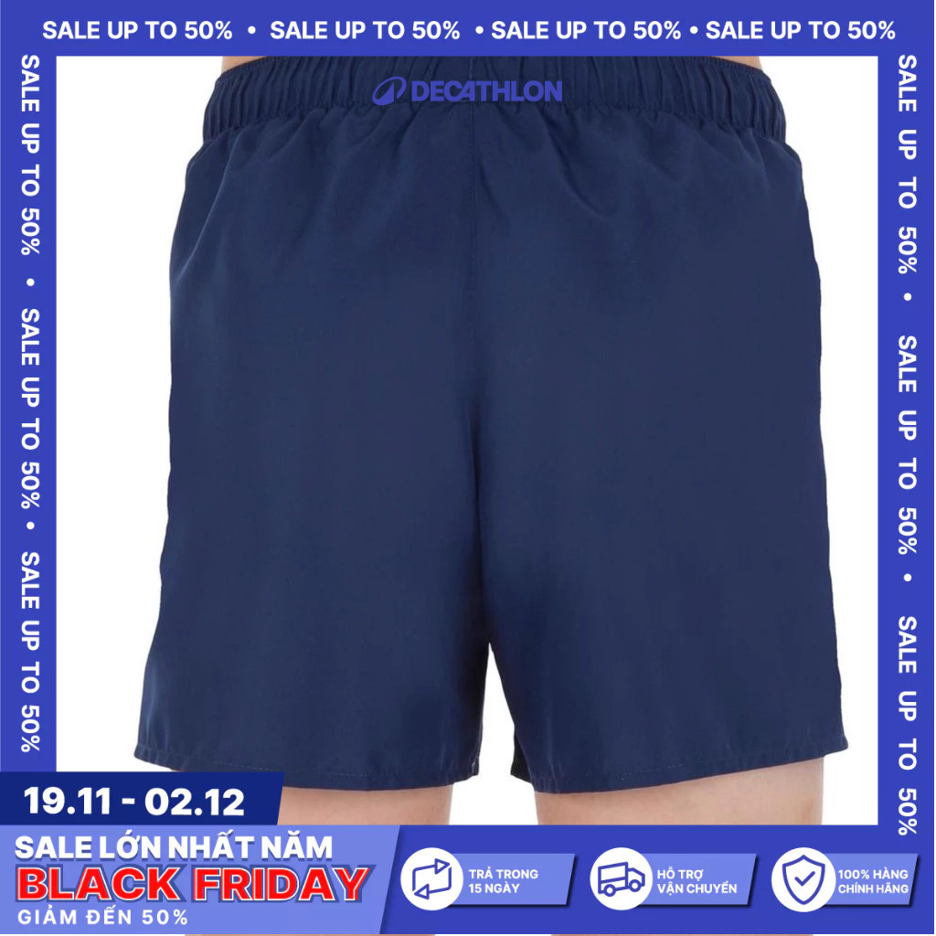 Ảnh Quần short lướt ván 50 tween xanh dương đậm DECATHLON olaian mã 8550993 4