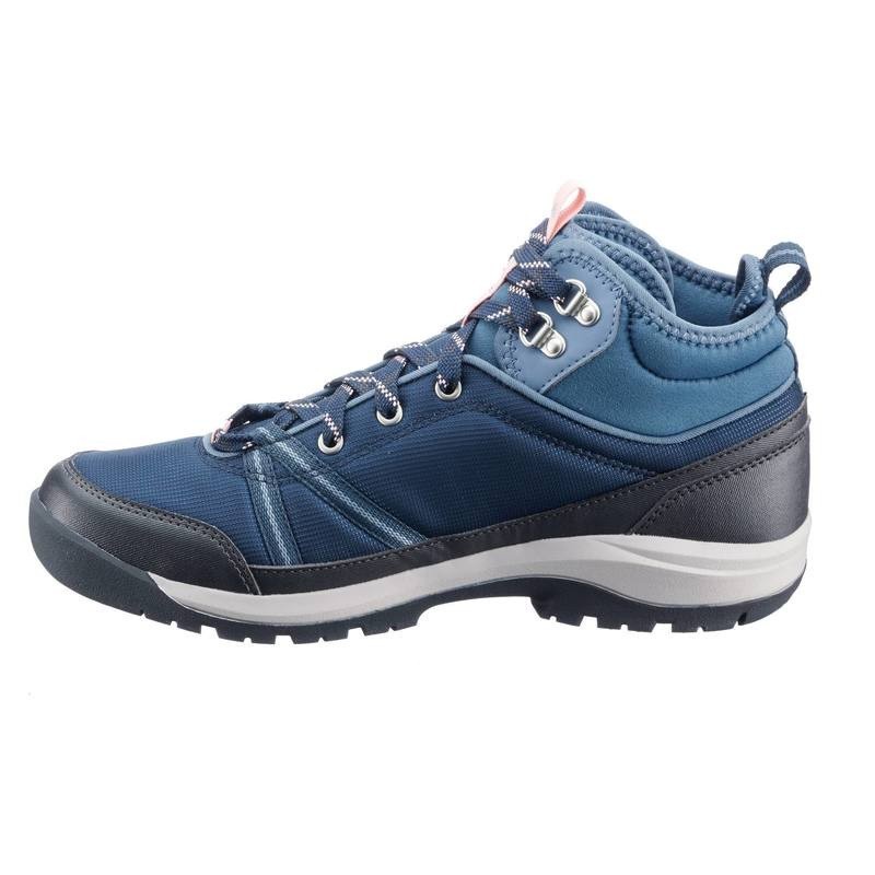 Ảnh Giày chống thấm dã ngoại thiên nhiên nh300 cho nữ xanh dương DECATHLON quechua mã 8493370 3