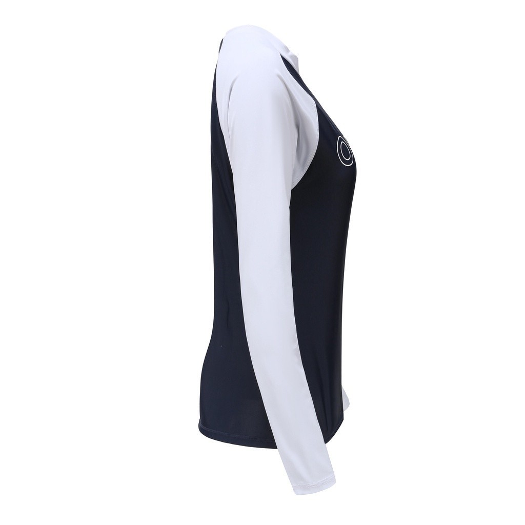Ảnh Áo lướt sóng chống tia uv 100 cho nữ đen trắng DECATHLON olaian mã 8664813 4