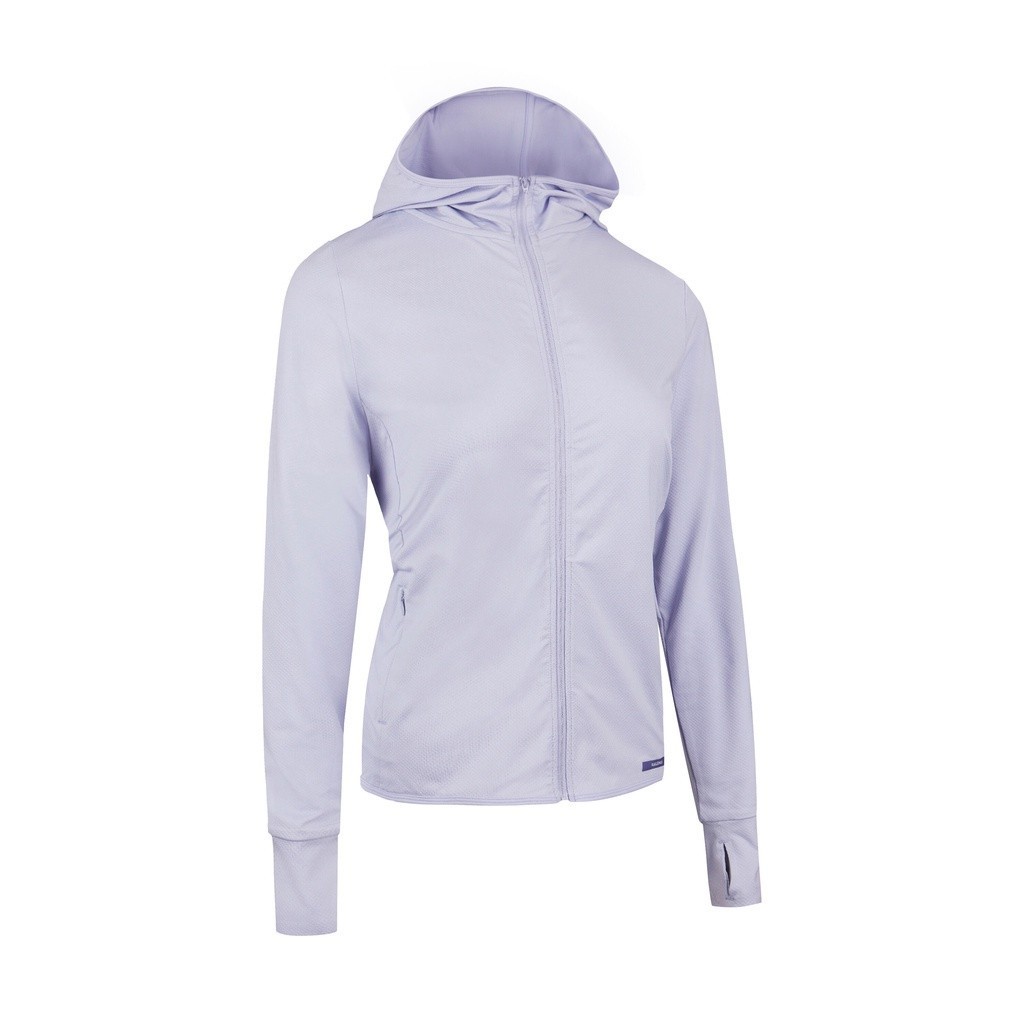Ảnh Áo khoác chạy bộ chống nắng cho nữ tím nhạt DECATHLON kalenji mã 8626366 1