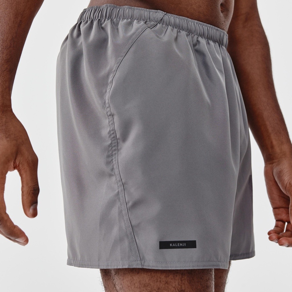 Ảnh Quần short chạy bộ thoáng khí kalenji run dry cho nam xám DECATHLON kalenji mã 8605805 1