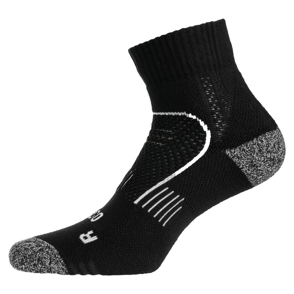 Ảnh Tất vớ thể thao cổ lửng rs 900 đen trắng gói 3 đôi DECATHLON artengo mã 8522790 3
