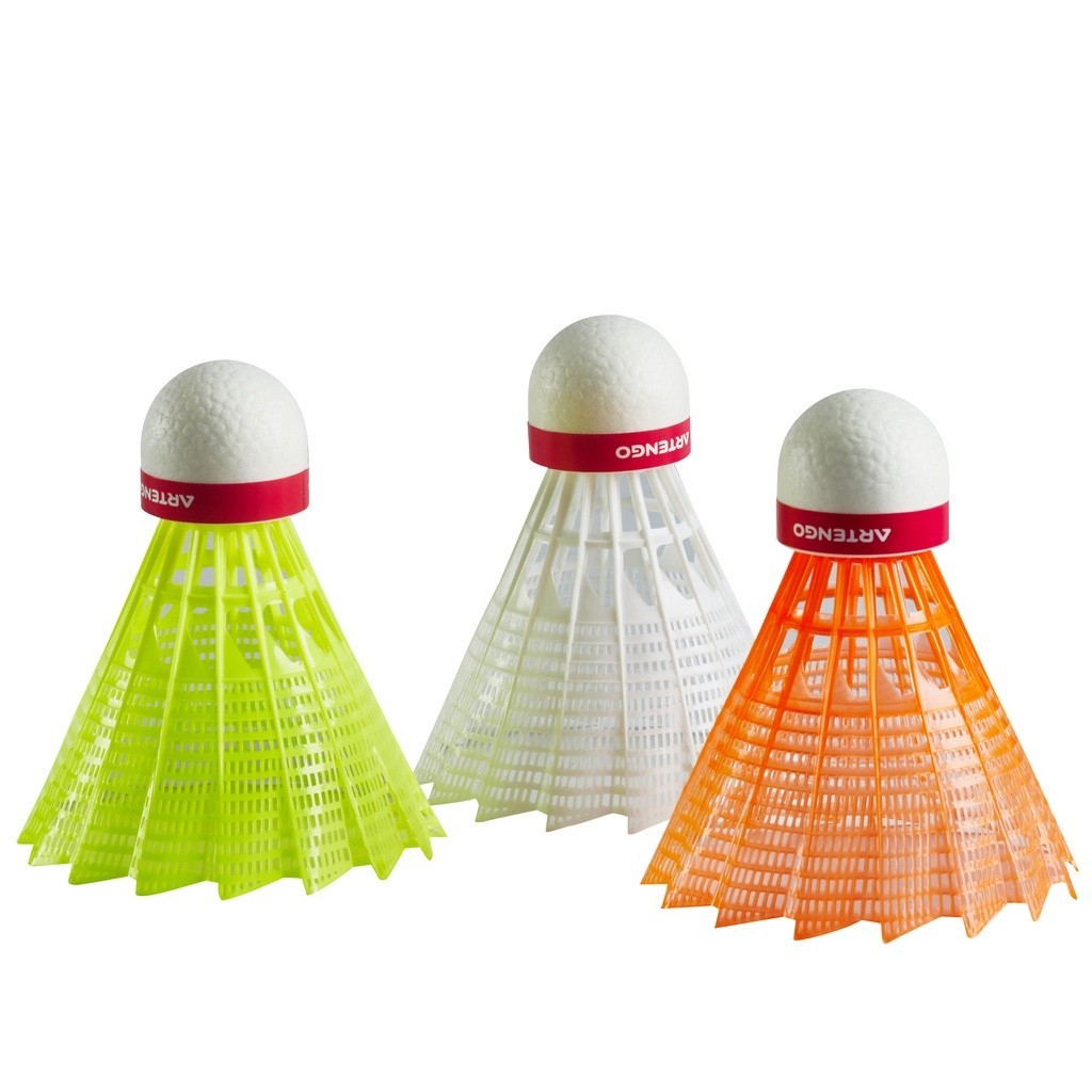 Ảnh Hộp 3 quả cầu lông ngoài trời DECATHLON perfly mã 8212072 2
