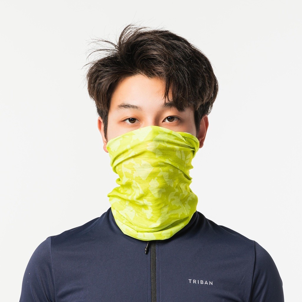 Ảnh Khăn đa năng roadr100 vàng DECATHLON van rysel mã 8569860 2