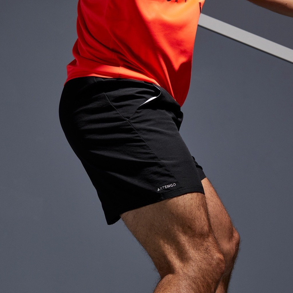 Ảnh Quần short tennis pickleball dry tsh 100 đen DECATHLON artengo mã 962201 3