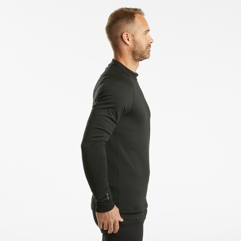Ảnh Áo giữ ấm cao cấp DECATHLON 500 cho nam đen 4
