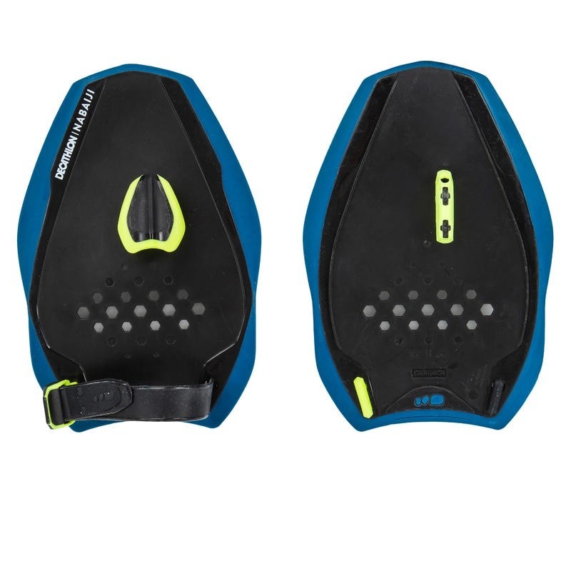 Ảnh Tay quạt bơi quick'in 500 cỡ s đen vàng DECATHLON NABAIJI mã 8574309 3