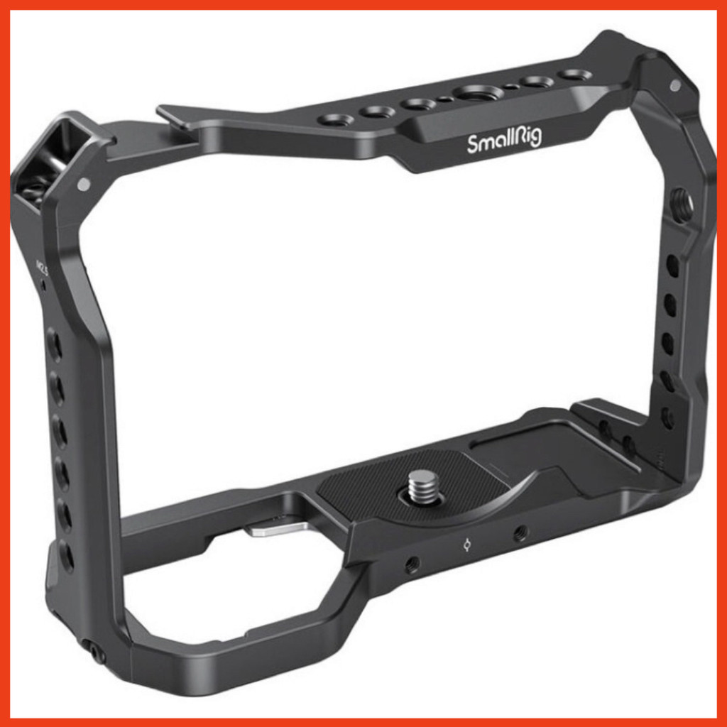 SMALLRIG Quick Release Cage voor Sony A7R V/A7 IV/A7S III/A7R IV/A1, Cage met Gepatenteerde HawkLock Cold Shoe/NATO Rail/QR Plaat voor Arca, Volledig Toegankelijk & Antikras Ontwerp - 4481