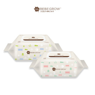 Khăn giấy ướt cho bé Greenfinger Bebegrow gói 100 tờ dịu nhẹ, không chứa chất gây dị ứng