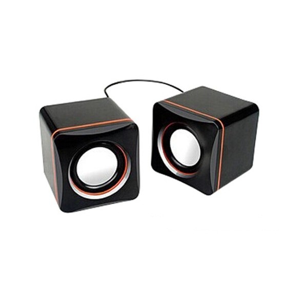 Loa Vi Tính Nghe Nhạc Xí Ngầu Mini 2.0 Nhỏ Gọn Tiện Lợi