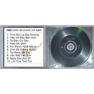 ĐĨA CD 3062. TUYEN TAP CA KHUC HAY NHAT CUA DUY MANH chất lượng cao