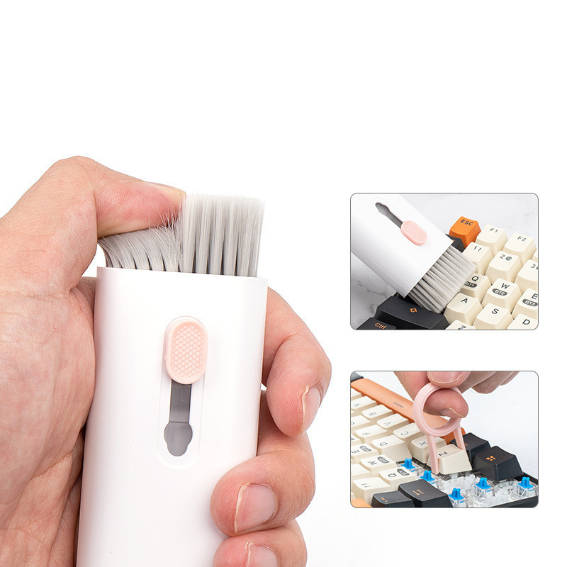 Bộ Dụng Cụ Vệ Sinh Bàn Phím Máy Tính 7 Trong 1 Tiện Lợi
