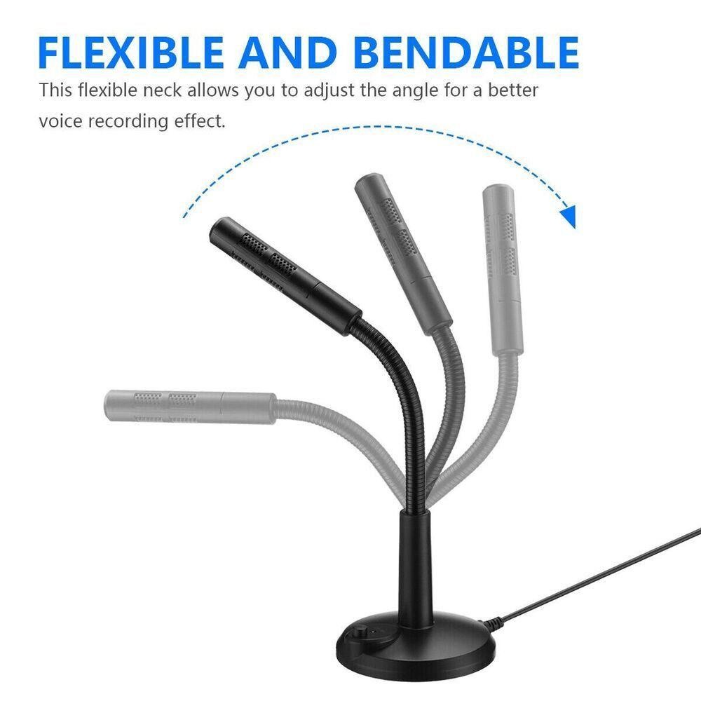 Microphone Máy Tính M-309 Jack 3.5 Ghi Âm Chuyên Nghiệp