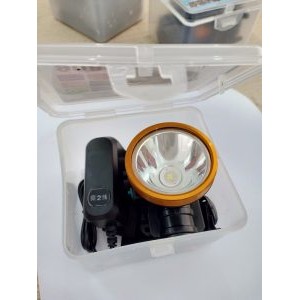 Đèn Pin Đội Đầu Pin Sạc 1 Bóng 50W Siêu Sáng Kèm Bộ Sạc