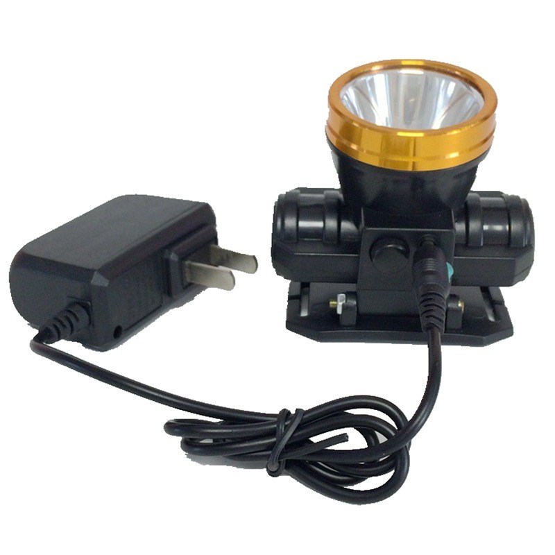 Đèn Pin Đội Đầu Pin Sạc 1 Bóng 50W Siêu Sáng Kèm Bộ Sạc